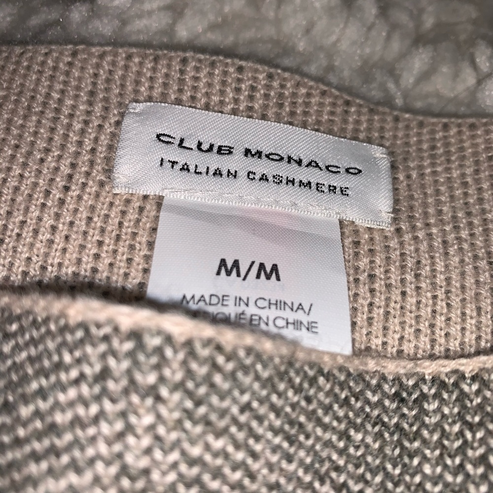 Club Monaco Authentic Cashmere Sweater